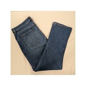 Women's Loft Boyfriend Medium Wash Jeans Size 14